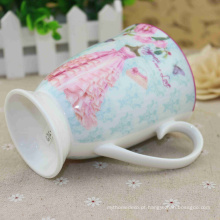 China fornecedor qualidade Assurance caneca de chá com colher de cerâmica